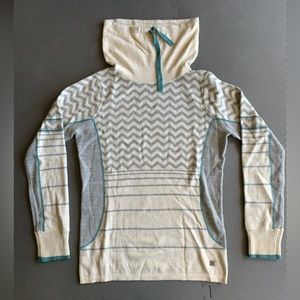 Smartwool merino wool cowl-neck sweater